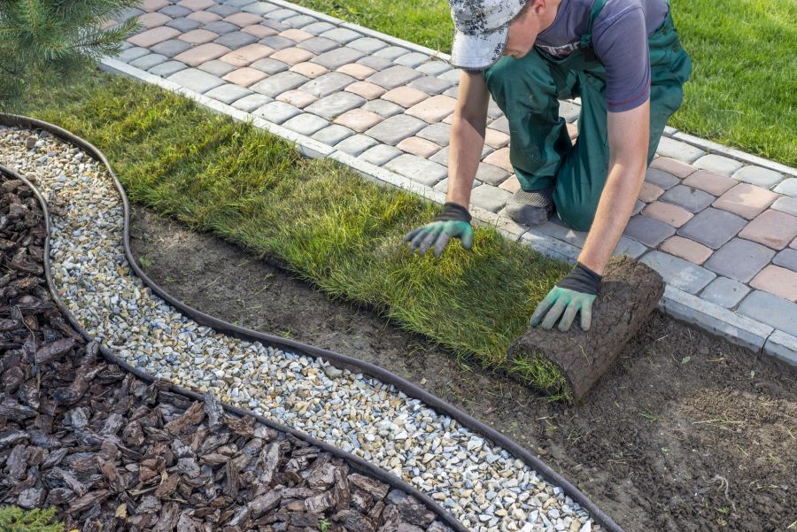 Lawn Installation by J Landscaping