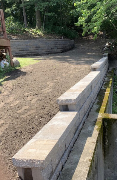 Retaining Wall in Saugus, MA (1)